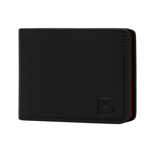 "Slate Black Magnetic Dollar Wallet – Minimalist Card Holder by BM7